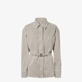 FENDI Go-To Jacket Brown at Farfetch